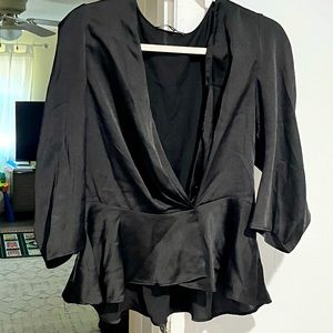 Black Top , Size Medium , Worn Once
